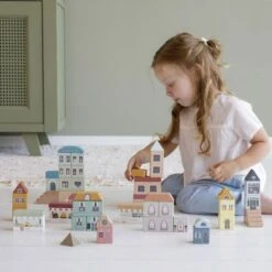 Little Dutch Lot De 50 Blocs De Construction Ville 9 Little Dutch Lot De 50 Blocs De Construction Ville -Little Dutch lot de 50 blocs de construction ville 3