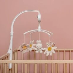 Little Dutch Mobile Musical Lapin Miffy Vintage Flowers -Little Dutch mobile musical lapin miffy vintage flowers 2