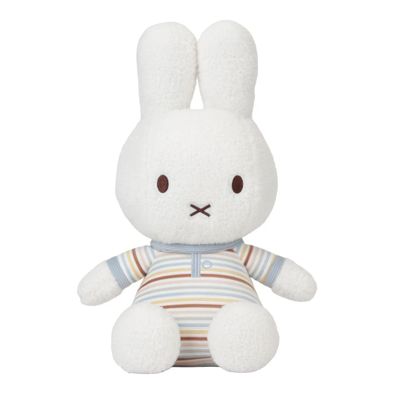 Peluche Miffy 35 Cm LITTLE DUTCH Vintage Sunny Stripes 3 Peluche Miffy 35 Cm LITTLE DUTCH Vintage Sunny Stripes