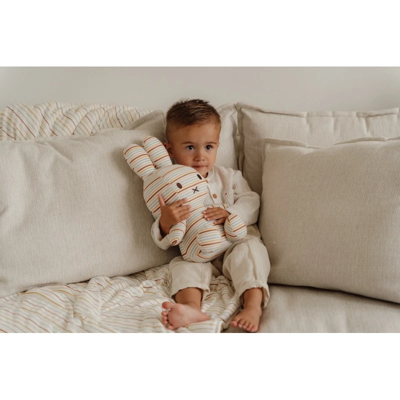 Peluche Miffy 35 Cm LITTLE DUTCH Vintage Sunny Stripes All Over 4 Peluche Miffy 35 Cm LITTLE DUTCH Vintage Sunny Stripes All Over – Image 2