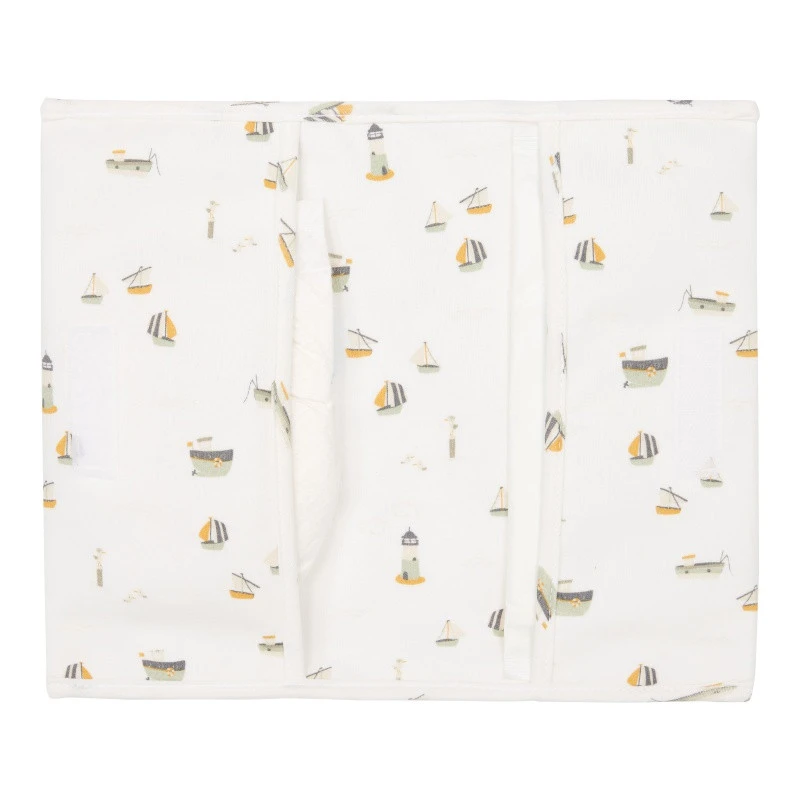 Pochette à Langer LITTLE DUTCH Sailors Bay Blanc 3 Pochette à Langer LITTLE DUTCH Sailors Bay Blanc