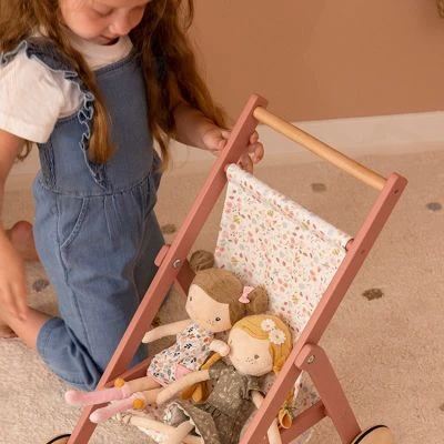 Little Dutch Poussette Pour Poupée Flowers & Butterflies 7 Little Dutch Poussette Pour Poupée Flowers & Butterflies – Image 5