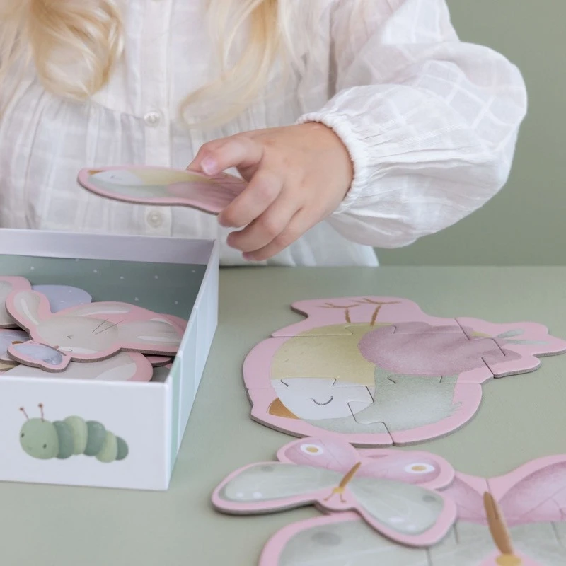 Puzzle 6 En 1 LITTLE DUTCH Flowers & Butterflies 20 Puzzle 6 En 1 LITTLE DUTCH Flowers & Butterflies – Image 18