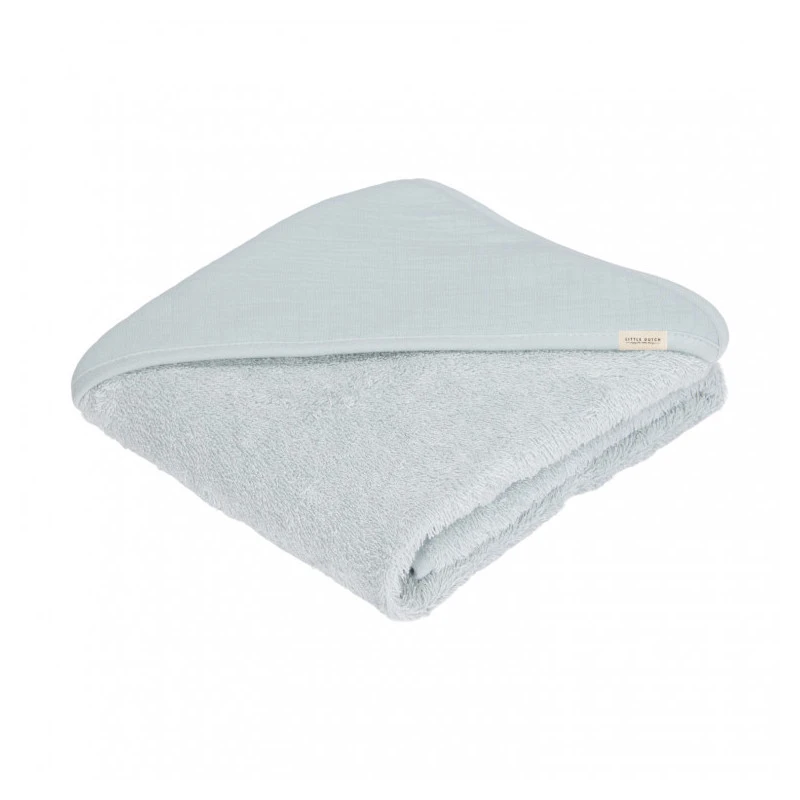 Sortie De Bain 75x75 LITTLE DUTCH Pure Soft Blue 4 Sortie De Bain 75x75 LITTLE DUTCH Pure Soft Blue – Image 2