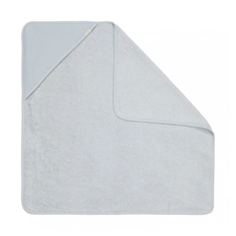Sortie De Bain 75x75 LITTLE DUTCH Pure Soft Blue 3 Sortie De Bain 75x75 LITTLE DUTCH Pure Soft Blue