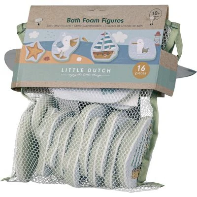 Little Dutch Stickers De Bain En Mousse Sailors Bay (18 Pièces) 6 Little Dutch Stickers De Bain En Mousse Sailors Bay (18 Pièces) – Image 5
