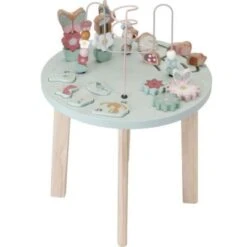 Little Dutch Table D'activités En Bois Flowers & Butterflies