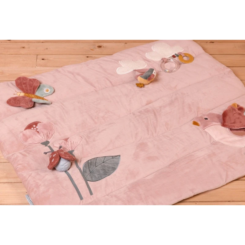 Tapis De Parc 80x100 Cm LITTLE DUTCH Rose Flowers & Butterflies 4 Tapis De Parc 80x100 Cm LITTLE DUTCH Rose Flowers & Butterflies – Image 2