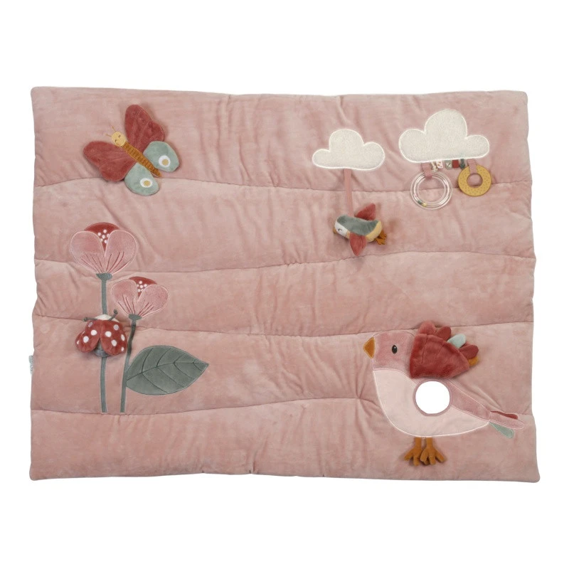 Tapis De Parc 80x100 Cm LITTLE DUTCH Rose Flowers & Butterflies 5 Tapis De Parc 80x100 Cm LITTLE DUTCH Rose Flowers & Butterflies – Image 3