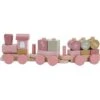 Little Dutch Train à Blocs Flowers