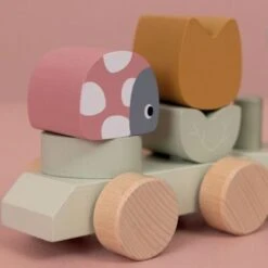 Little Dutch Train De Construction Flowers & Butterflies (17 Pièces) -Little Dutch train de construction flowers butterflies 17 pieces 3