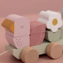 Little Dutch Train De Construction Flowers & Butterflies (17 Pièces) -Little Dutch train de construction flowers butterflies 17 pieces 4