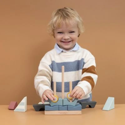 Little Dutch Voilier En Bois à Empiler 7 Little Dutch Voilier En Bois à Empiler – Image 5